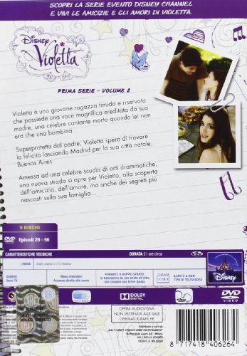 Violetta Stagione 01 Volume 02 Episodi 29-56 [Italia] [DVD]