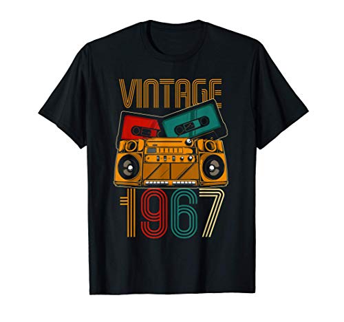 53 Cumpleaños Hombre Mujer 53 Años Vintage 1967 Camiseta
