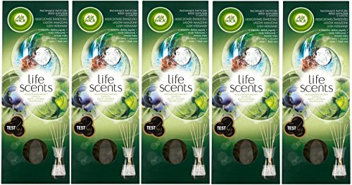 Airwick Life Scents Difusores de varillas (5 unidades) Lush Hideaway – Air Wick