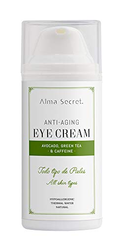 Alma Secret Contorno de Ojos Antiedad con Aguacate, Té Verde