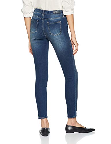 Armani Exchange 9,5 Ounces Stretch Mid Wash Vaqueros Skinny, Azul (Indigo Denim 1500), 40/L30 (Talla del Fabricante: 26) para Mujer