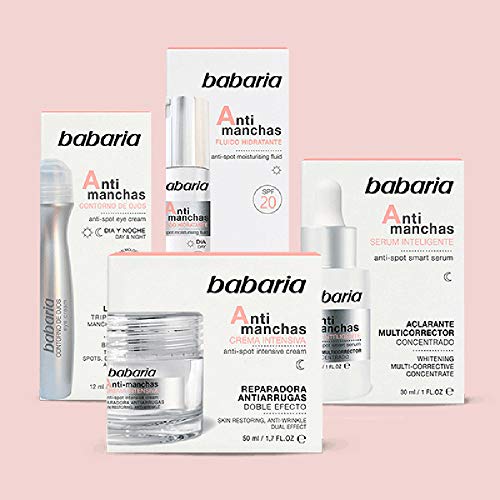 Babaria Contornos De Ojos Antimanchas Día y Noche Triple Acción Antimanchas Ojeras y Arrugas 12 ml