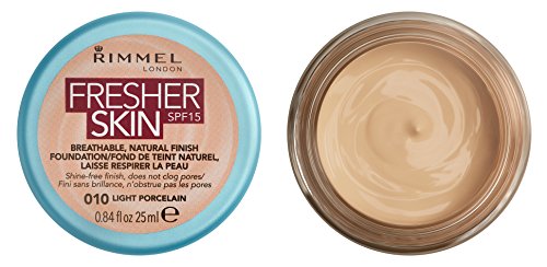 Base Rimmel London Fresher Skin número 010, 25 ml