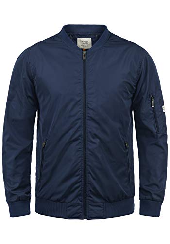 BLEND Craz Cazadora Bomber Chaqueta De Entretiempo para Hombre con Cuello Alto, tamaño:M, Color:Mood Indigo (74648)