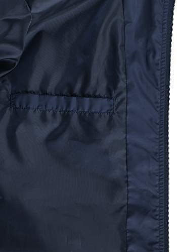 BLEND Craz Cazadora Bomber Chaqueta De Entretiempo para Hombre con Cuello Alto, tamaño:M, Color:Mood Indigo (74648)