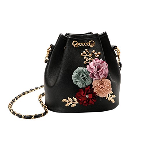 Bolso Bandolera Mujer Pequeños de Piel Bolsos de Hombro Niña por ESAILQ I