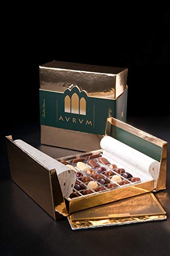 Bombones Surtidos Chocolate Artesano Gourmet "Aurum 34-3" 550g