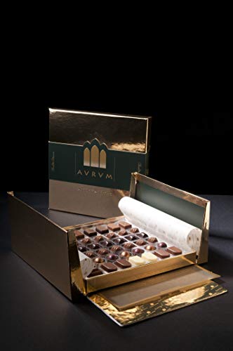 Caja de Bombones de Chocolate Artesano Gourmet "Aurum 48-1"