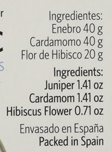 Carmencita, Paquete de Cardamomo (40g), Enebro (40g) y Flor de Hibisco (20g) - Total 100g