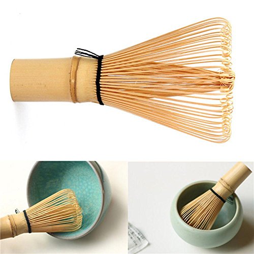 Chasen Bambú Herramienta Batidor de Polvo Matcha Té Japonés Accesorio Ceremonia - 60-70