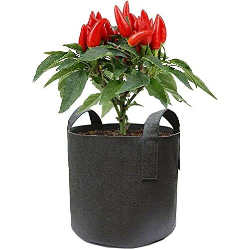 Chiatai Bolsas de Cultivo de Plantas, Maceta de Tela para Bolsas de contenedores de jardinería de Patatas para plantación de hortalizas de vivero