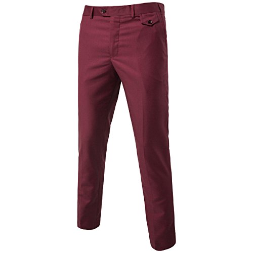 Cloudstyle Traje Suit Hombre 3 Piezas Chaqueta Chaleco pantalón Traje al Estilo Occidental