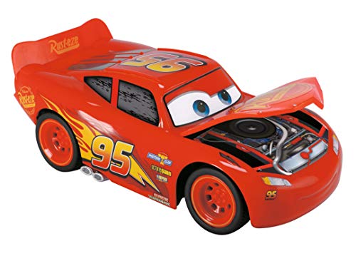 Coche Radiocontrol Crash Rayo McQueen de Cars 3 (Dickie 3084018)