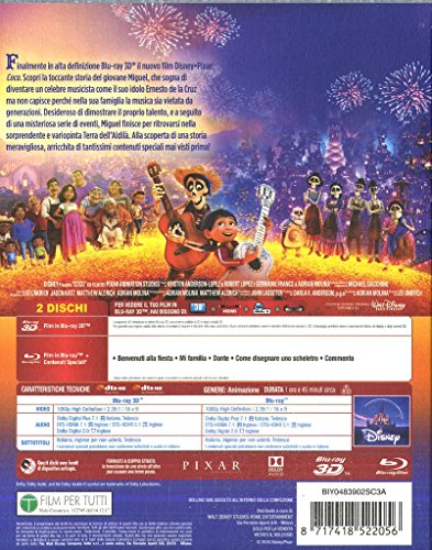coco (blu-ray 3d) [Italia] [Blu-ray]