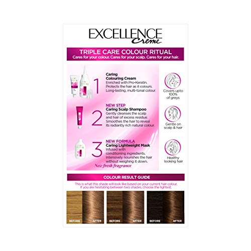 Color para pelo L 'Oréal Paris Excellence Crème, color 5 marrón natural