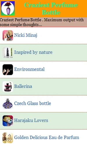 Craziest Perfume Bottle