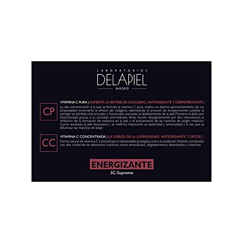Delapiel Serum Energizante 15% Triple Vitamina C - 15 Ampollas