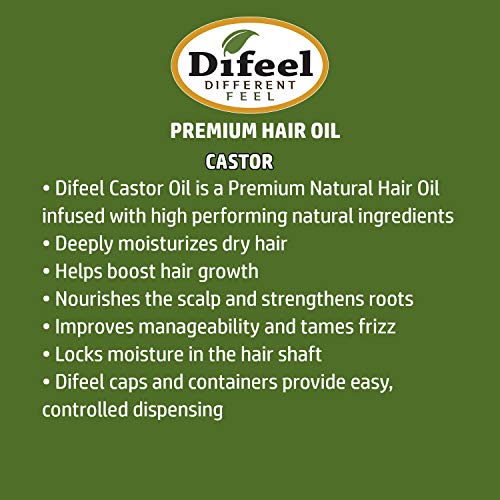 difeel Premium pelo natural – Aceite de ricino 235 ml