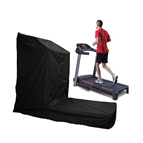 ELR - Funda para cinta de correr a prueba de polvo, impermeable, para interior o exterior, color negro, L: 80.3*36.6*66.3in(206* 94* 170cm)