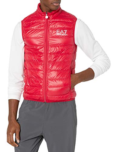 Emporio Armani - Chaqueta de plumón para hombre Racing Rouge. L