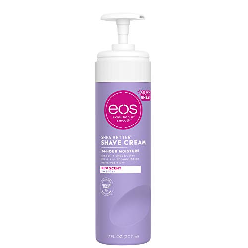 EOS Ultra Crema de afeitado hidratante, jazmín de lavanda, 7 oz