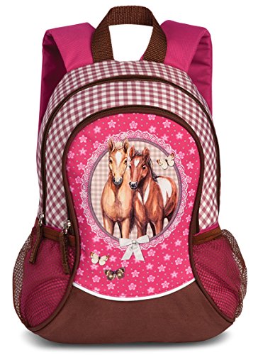 Fabrizio, Sac à dos enfant Multicolore rose bonbon