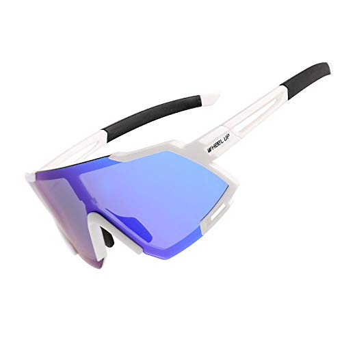 Gafas De Ciclismo con Cambio De Color, Gafas De Sol De Montura Completa, Protección UV 400, Montura TR90, Gafas De Esquí para Montar, para Deportes Al Aire Libre, Ciclismo, Correr,E