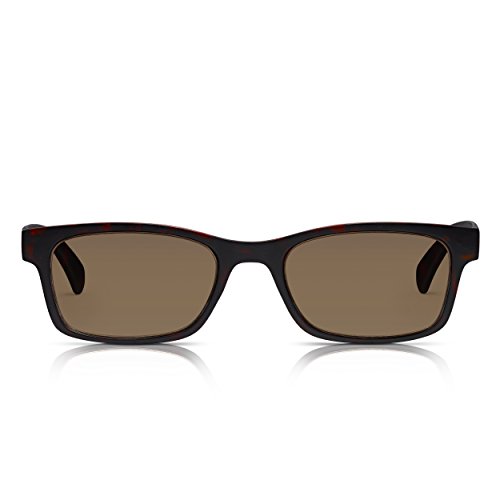 Gafas de Sol para Leer READ OPTICS Hombre/Mujer – Estilo Italiano Tortoise - Lentes Tintadas Protección UV-400 Graduadas +2.50 Dioptrías