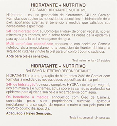 Garnier Skin Active Crema Calmante con Agua de Rosas, piel sensible, 50 ml