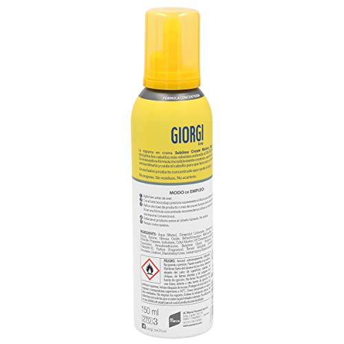 Giorgi Sublime Cream Antiencrespamiento Melena Bajo Control 150 Ml - 150 Mililitros