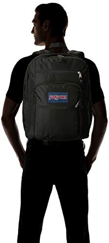 JANSPORT Mochila grande para estudiantes – Mochila escolar para portátil de 15 pulgadas, Unisex adulto, Mochila, JS0A47JK008, negro, Talla única