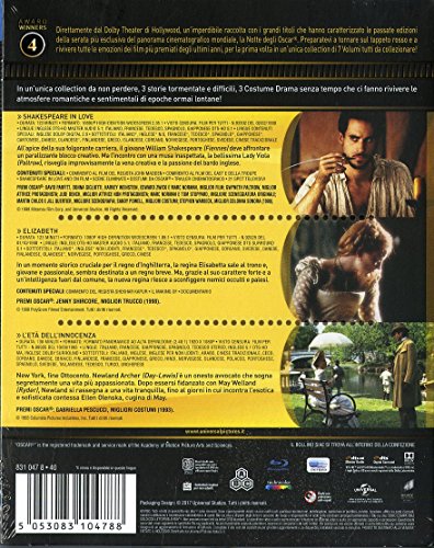 L' Shakespeare In Love / Elizabeth / Eta' Dell'Innocenza  - Oscar Collection (3 Blu-Ray [Italia] [Blu-ray]