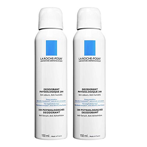La Roche-Posay fisiológicas Spray Desodorante 24h 2 x 150 ml