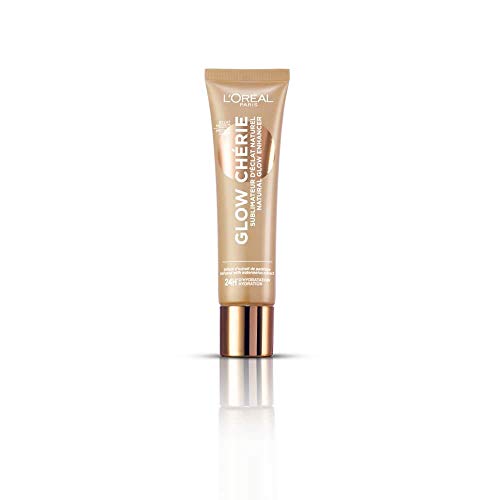 L'Oréal Paris Glow Chérie, Iluminador Natural, Tono Medio Medium Glow - 30 ml