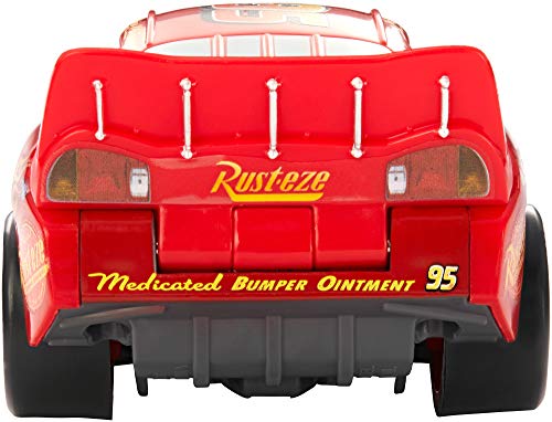 Mattel Disney Cars-Vehículo Turbocarreras Rayo Mcqueen, coches de juguetes niños +3 años, multicolor FYX40 , color/modelo surtido