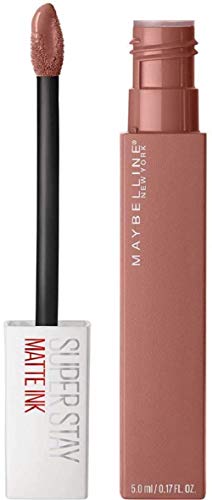 Maybelline New York - Superstay Matte Ink, Pintalabios Mate de Larga Duración, Tono 65 Seductress