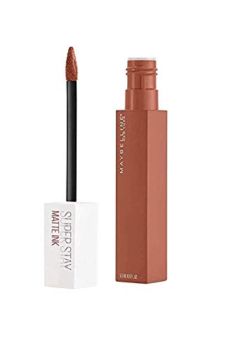 Maybelline New York - Superstay Matte Ink, Pintalabios Mate de Larga Duración, Tono 75 Fighter