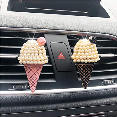 MEISISLEY Ambientadores Coche Ambientador Coche Nuevo Ambientadores para Coches Coche Essentials Coche Fresco Accesorios de Coche Interior del Coche Accesorios Pink