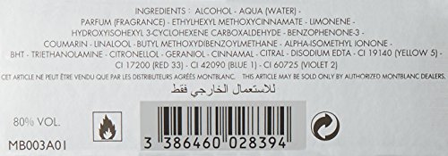 Mont Blanc Individuel Agua de toilette, 75 ml, Multicolor