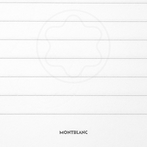 Montblanc 113294 Cuaderno Fine Stationery #146 – Bloc de líneas A5, negro