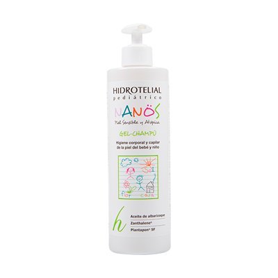 NANOS GEL- CHAMPÚ. PIEL SENSIBLE Y ATÓPICA. 500 ML.