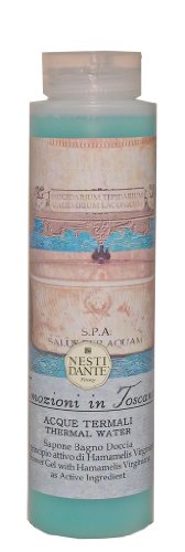 Nesti Dante Shower Gel Emozioni in Toscana Aguas Termales, Paquete 1er (1 x 300 ml)