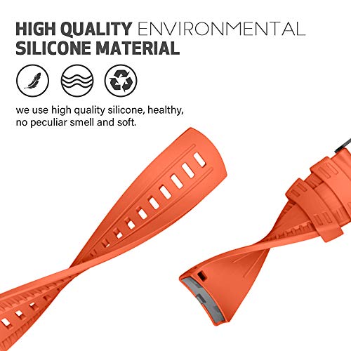 NotoCity Compatible con SUUNTO 9 / BARO Correa Multicolor Pulsera Deportiva de Silicona y Accesorios de la Banda de Reloj