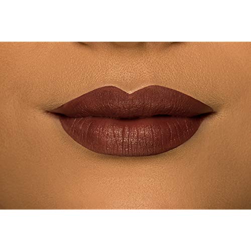 NYX PROFESSIONAL MAKEUP Pintalabios líquido mate ultra pigmentado de larga duración Labial Mate Liquid Suede Cream Lipstick Tono 12 Vintage Color Granate