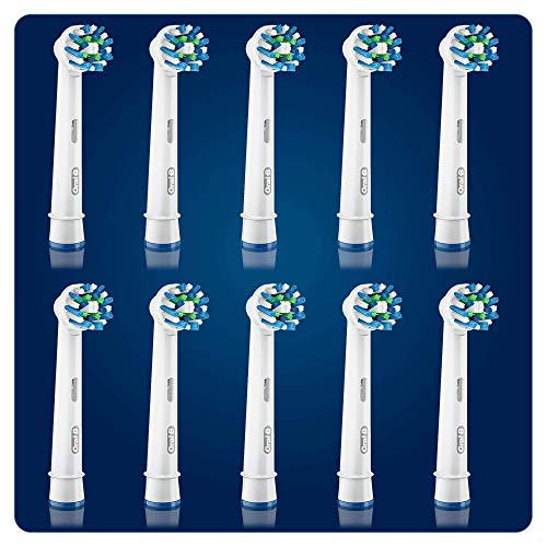Oral-B CrossAction - Cabezales de Recambio, Pack de 8+2 Unidades