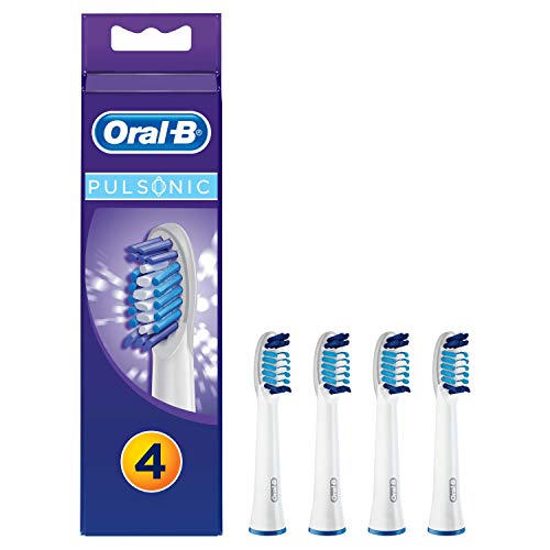 Oral-B - Pack de 4 cabezales para cepillos de dientes recargables - Pulsonic