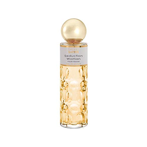 PARFUMS SAPHIR Seduction Woman - Eau de Parfum con vaporizador para Mujer - 200 ml