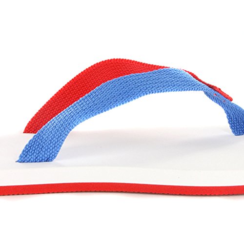 Puma Dedo II Brasil Thong Chancletas Unisex Blanca, Tamaño:42