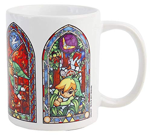 Pyramid International - Taza De The Legend Of Zelda - Modelo Stained Glass