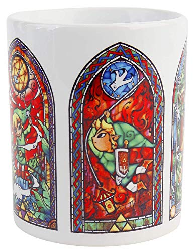 Pyramid International - Taza De The Legend Of Zelda - Modelo Stained Glass